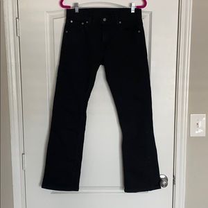 Levi 527 boot cut jeans